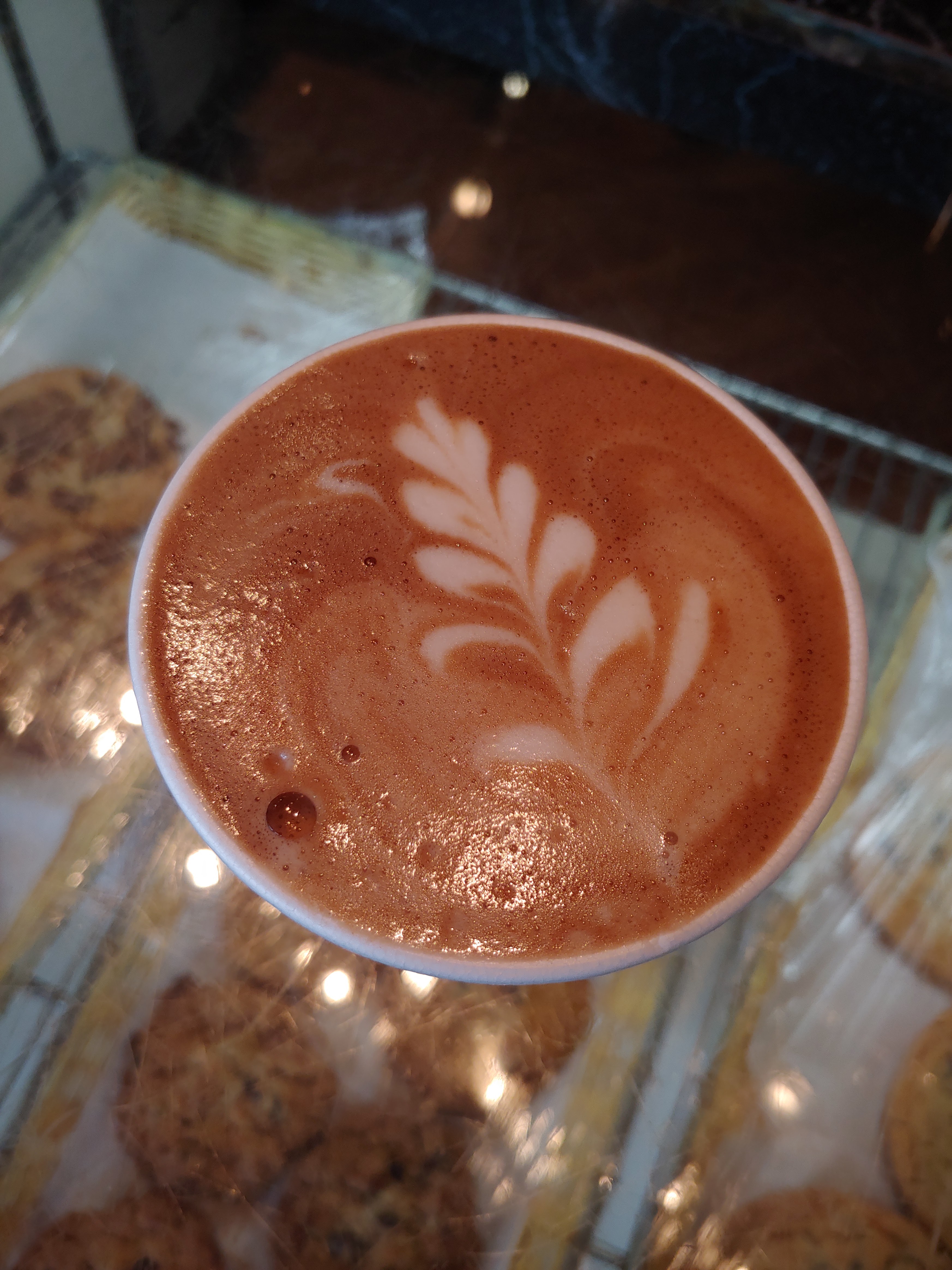 Artisan latte art