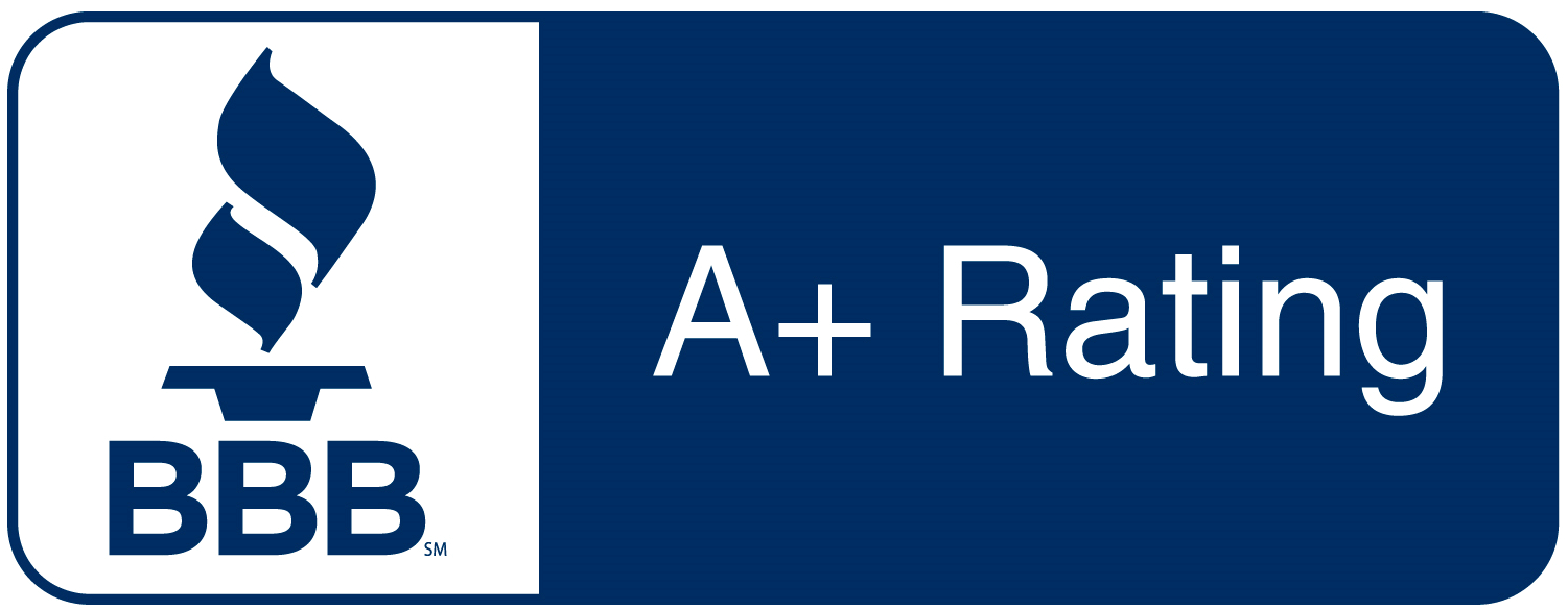 BBB A+ Rating badge