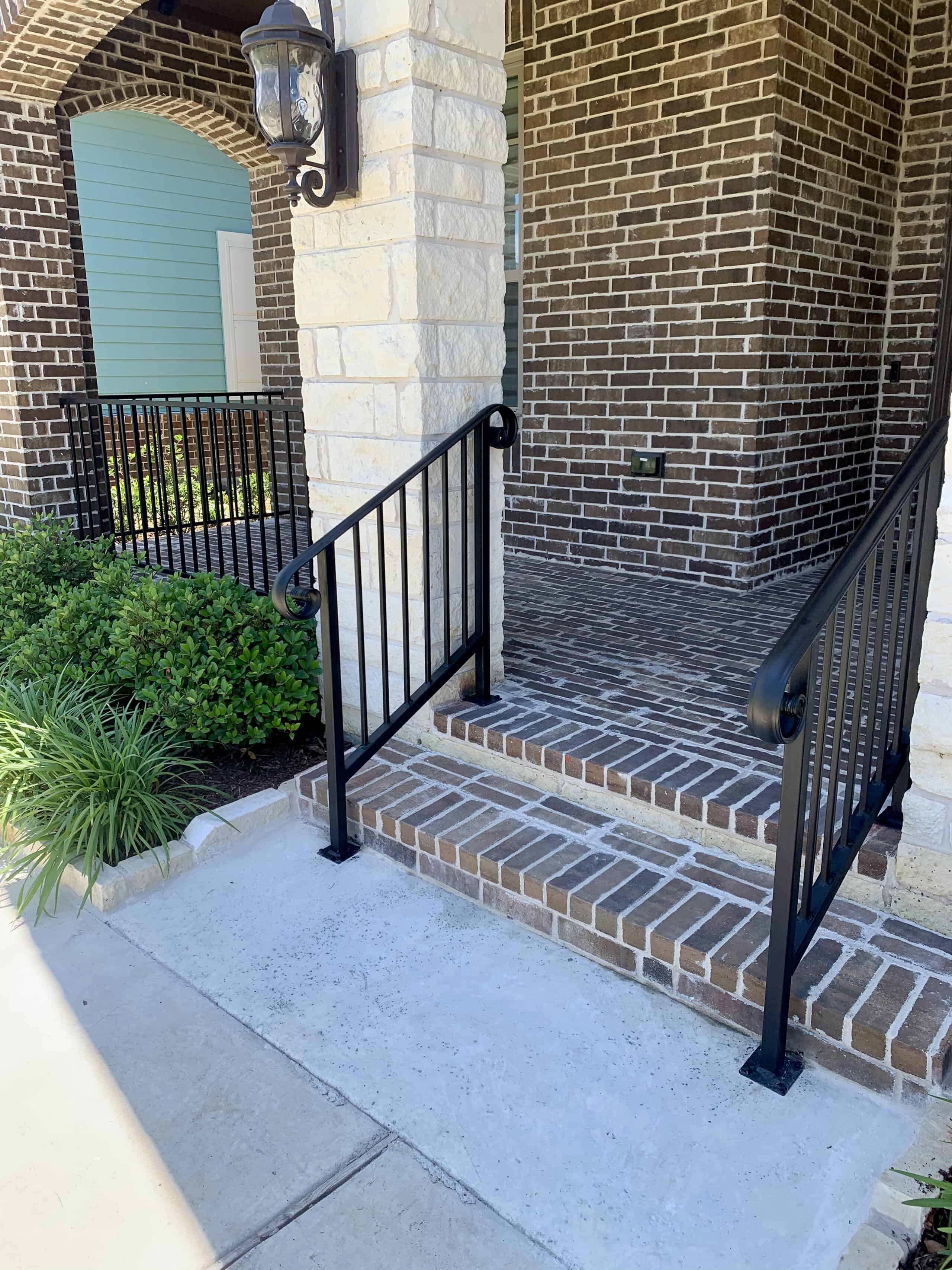 Custom steel handrail Lewisville TX