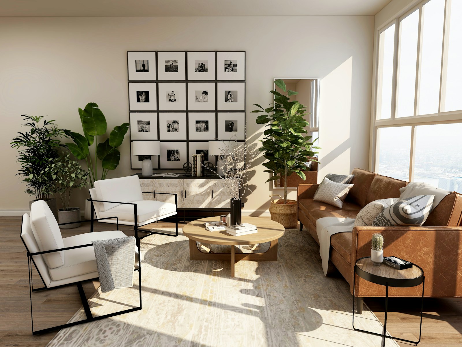 Remodeled interior living space