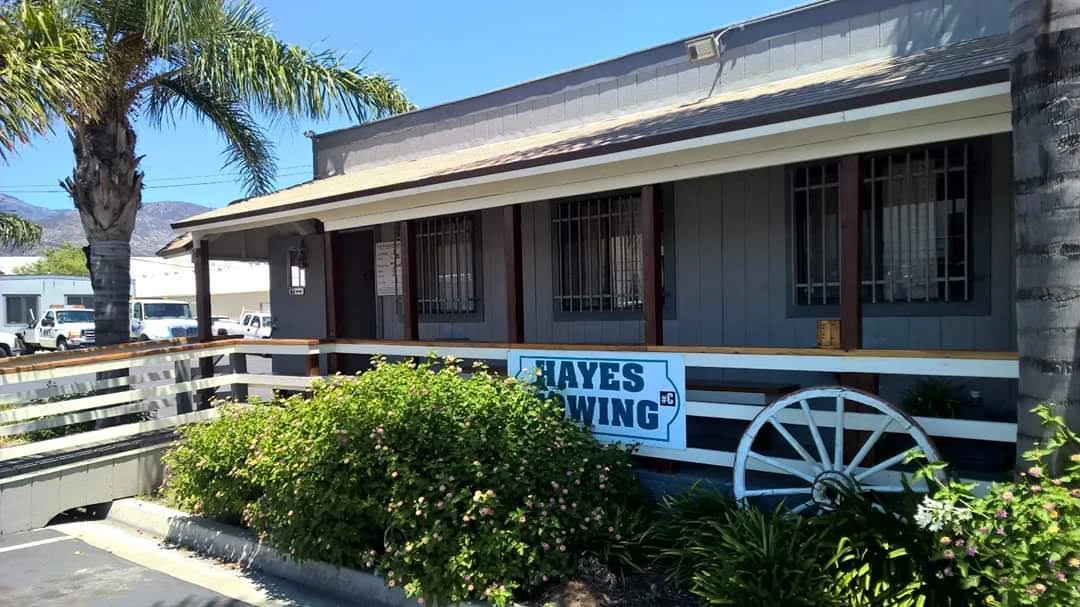 Hayes Towing office and yard in San Bernardino